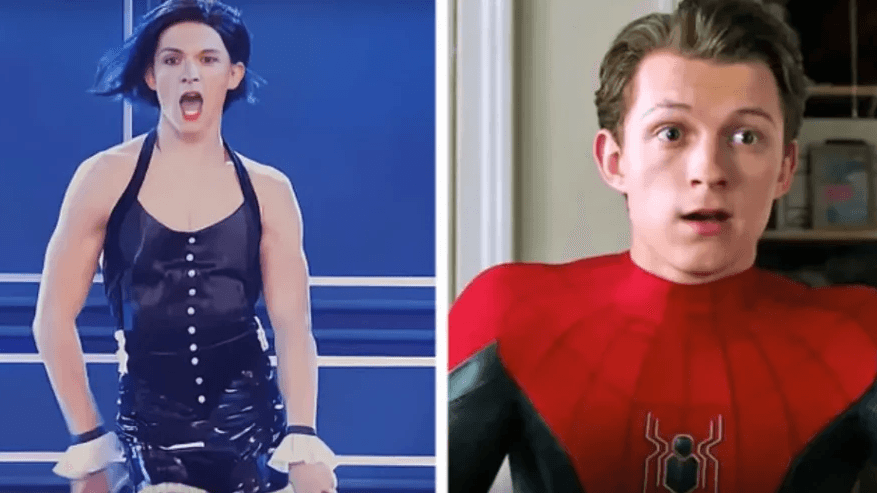 The story behind Tom Holland’s cross-dressing