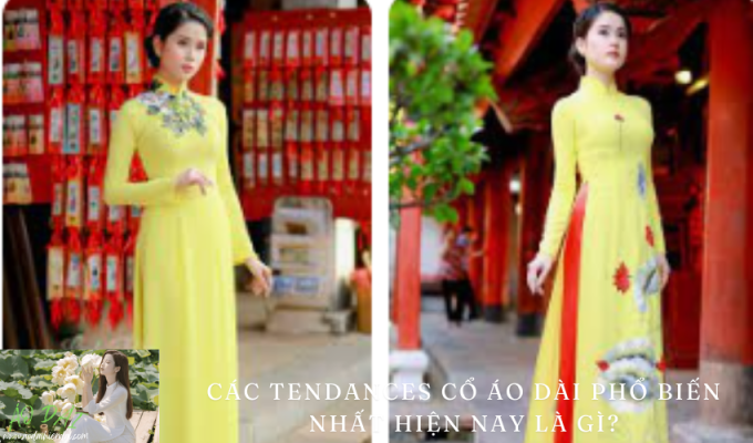 What are the most popular Ao Dai collar tendances today?