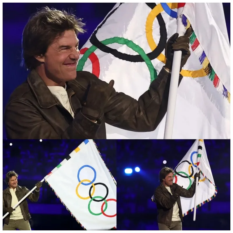 Tom Cruise Shocks the World: Pulls Off a Jaw-Dropping 46m Jump at the Olympic Closing Ceremony!