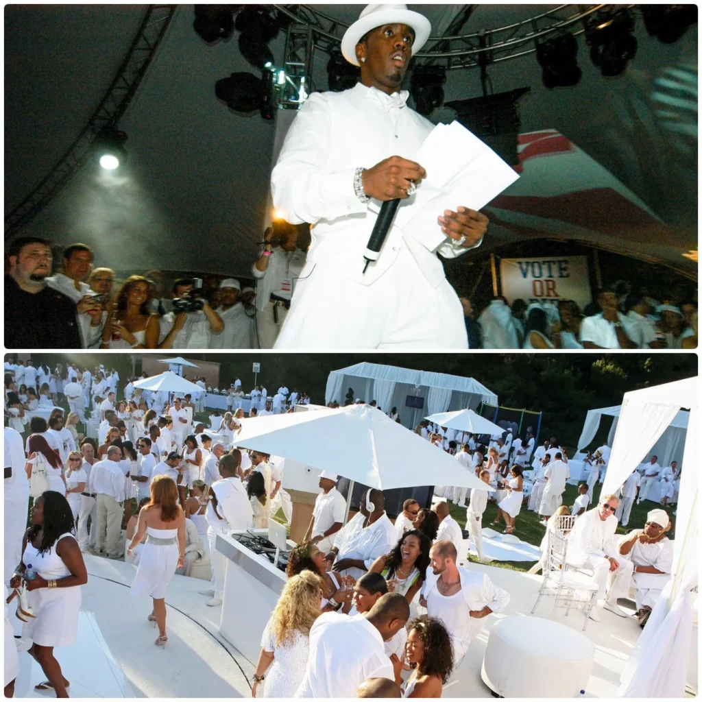 Diddy’s White Parties Exposed as Criminal Hotspots