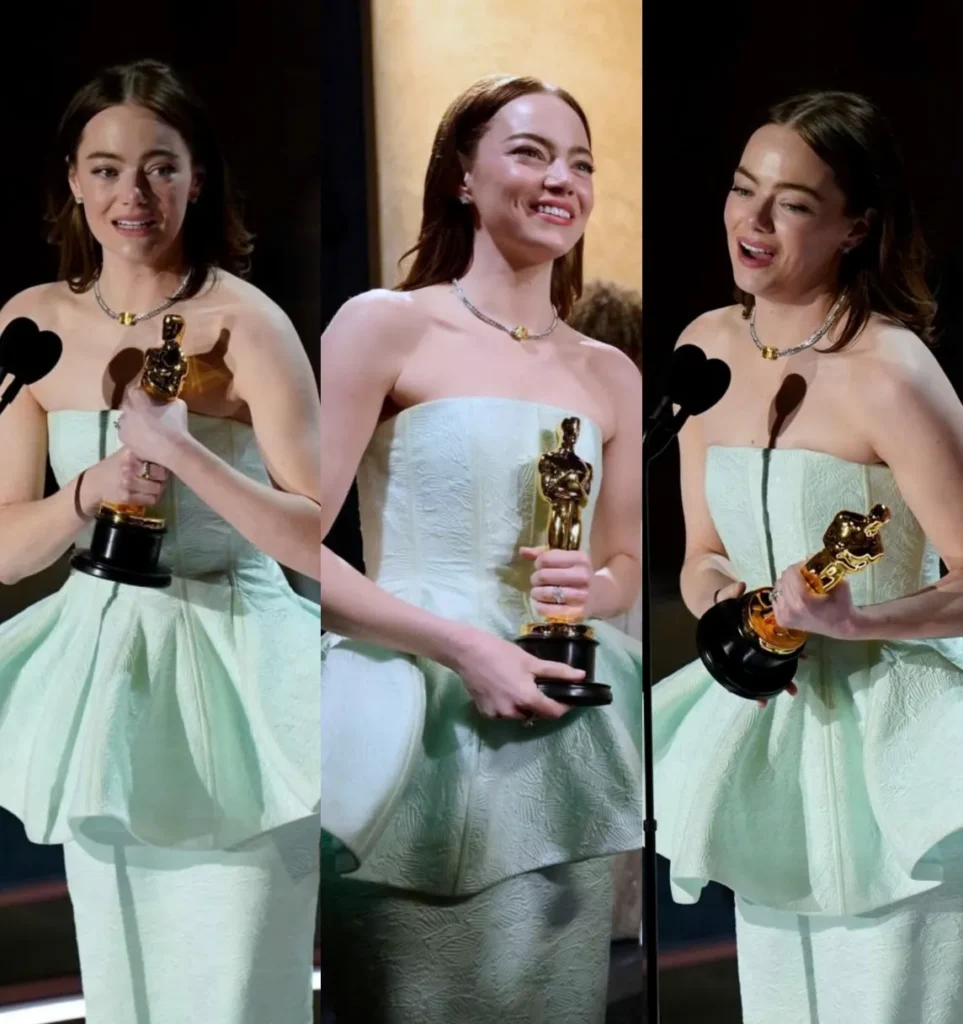 Emma Stone’s Wardrobe Mishap at the 2024 Oscars: A Humorous Moment in a Night of Glamour